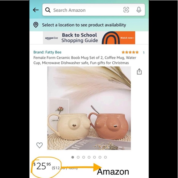 Female Form Ceramic Mugs,To keep or For Gifts 🦃🎄(Set of 2 Mugs for ONLY $15) - Picture 8 of 9